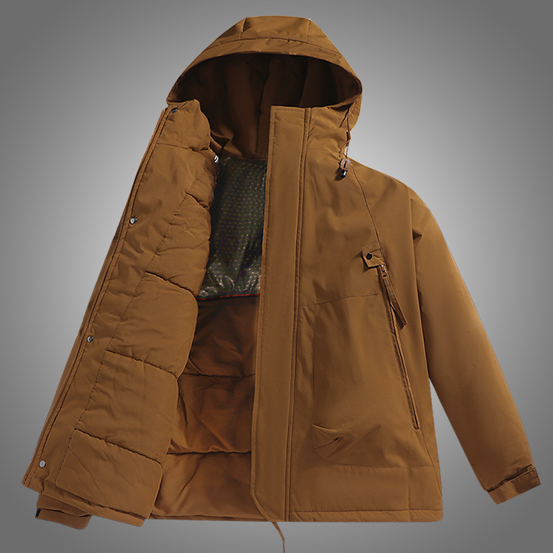 广州十三行沙河高端男装羽绒棉服杭州四季青户外冲锋棉衣大牌捡漏