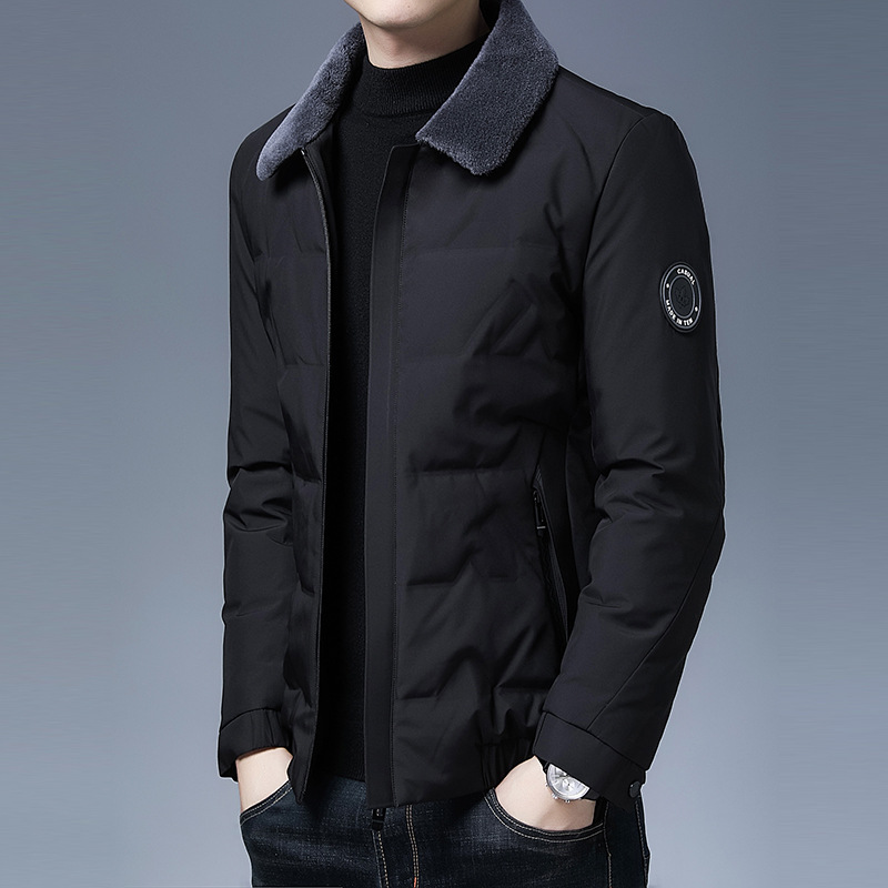 广州十三行沙河高端男装羽外套2024新款杭州四季青嘉兴九江羽绒服