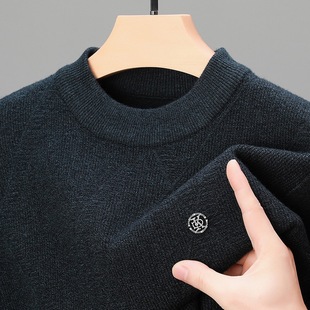 杭州四季 秋冬新款 羊毛衣东莞大朗针织衫 广州十三行高端精品牌男装