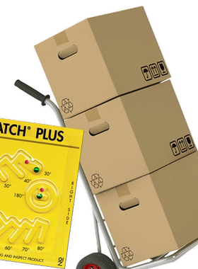 美国原装进口TILTWATCH PLUS加强型多角度防倾斜防震防损标签