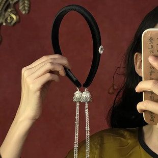 山沐手作「未韵清风」复古精致流苏发箍女气质头箍发卡民族风发饰