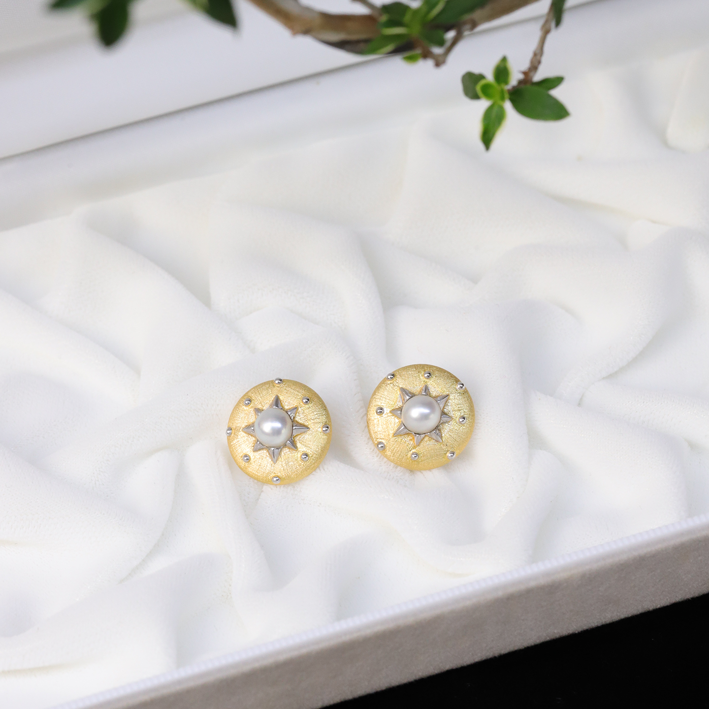 【海日金轮】澳白keshi海水无核野生克旭珍珠925精工银款耳钉,珠宝/钻石/翡翠,耳饰,淘宝优惠券,粉丝福利购,淘宝优惠卷