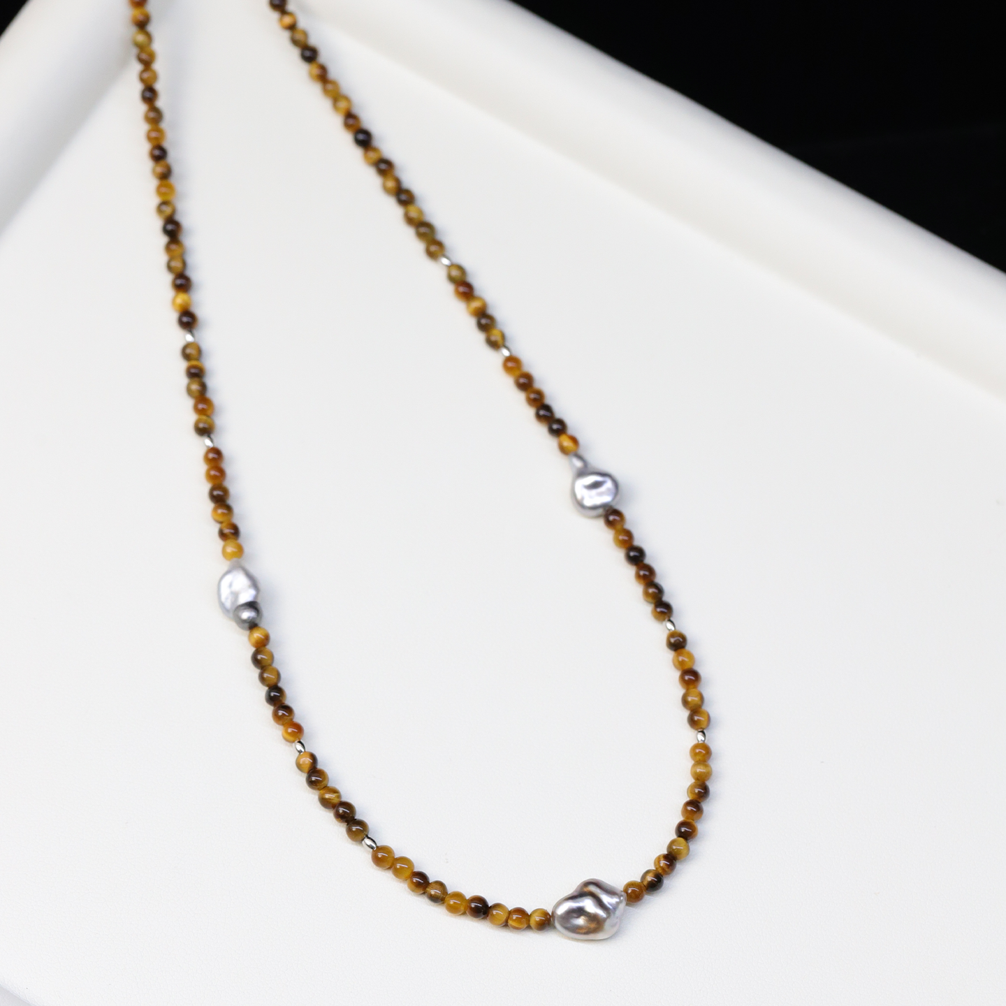 虎眼石遇到大溪地keshi