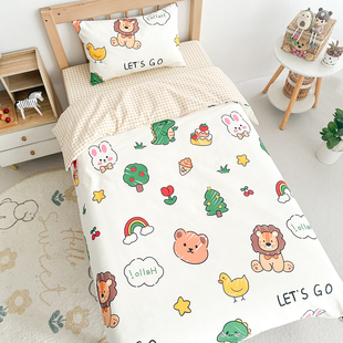 儿童被套全棉磨毛单件幼儿园宝宝120x150x200加厚秋冬定做被罩