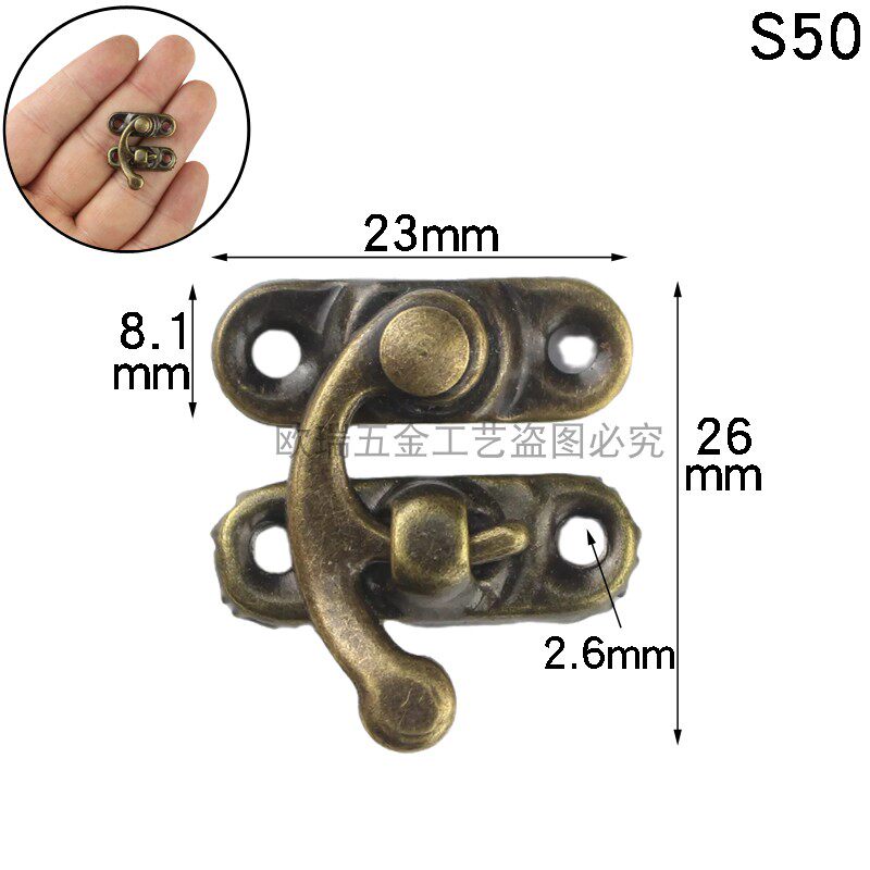 잠금고리 상자 경첩 걸쇠 상자 리폼 diy 이미지 4