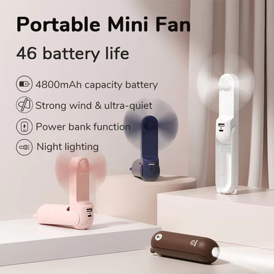 JISULIFE Portable Fan Mini Handheld Fan小熊F8X便携式手持风扇