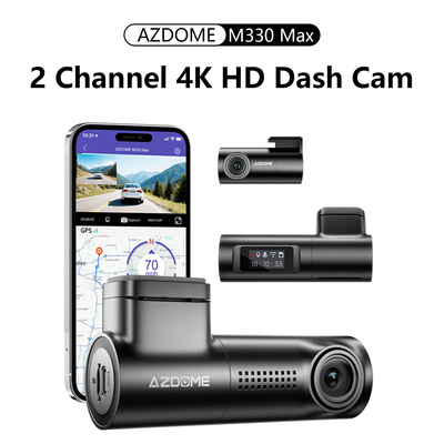 AZDOME M330Max Dash Cam 4K+2.5K Recording Car Camera DVR GPS