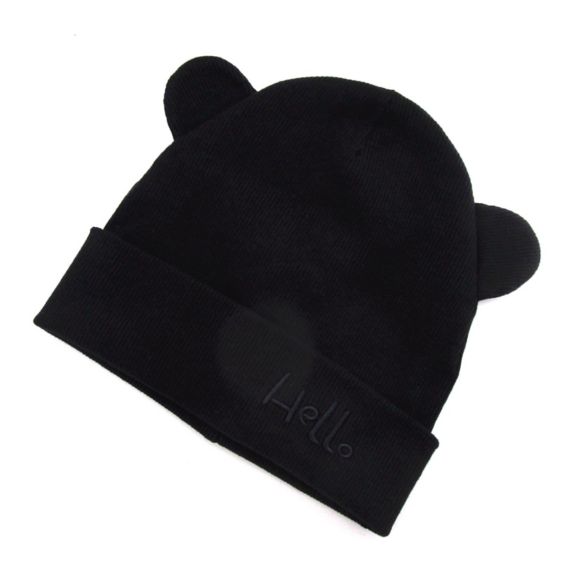 NOABAT春秋男女宝可爱耳朵套头帽