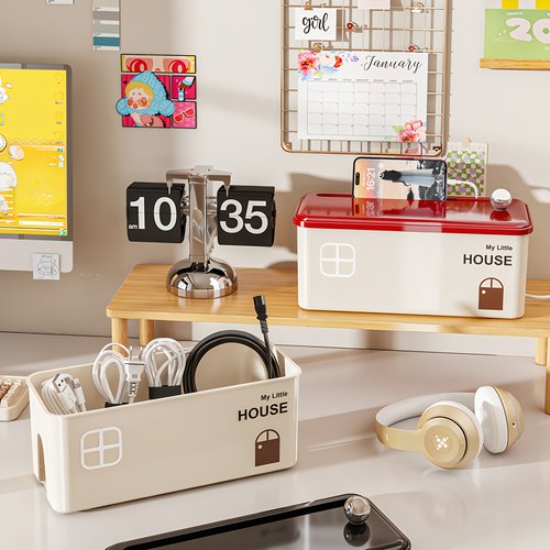 【德国插排收纳盒】电源线理线盒