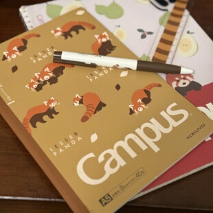 KOKUYO国誉濒危物种限定笔记本Campus胶装无线装订本学生用本子