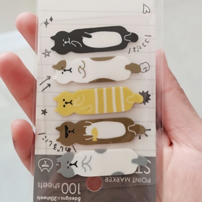 kyowa淘气猫原创卡通便利贴