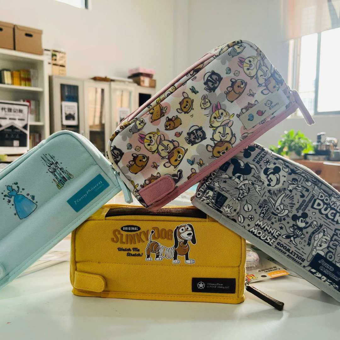 日本KOKUYO国誉迪士尼联名笔袋可站立式大容量HACO文具袋初高中用,文具电教/文化用品/商务用品,笔袋,淘宝优惠券,粉丝福利购,淘宝优惠卷