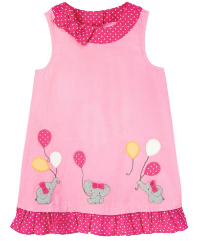 美国正品gymboree金宝贝 快乐小象 女童汽球小象背心裙 18-24现货