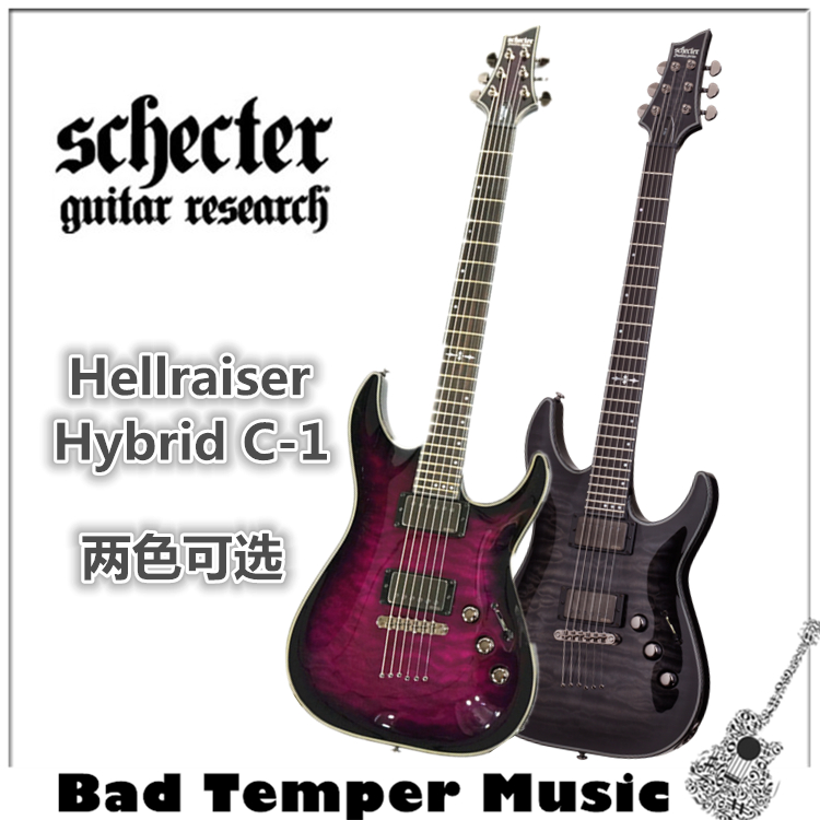 限时秒杀Schecter Hellraiser Hybrid C-1 斯科特 电吉他