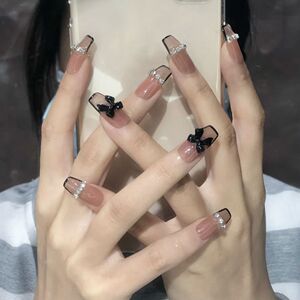 纯欲风秋冬新款美甲穿戴甲