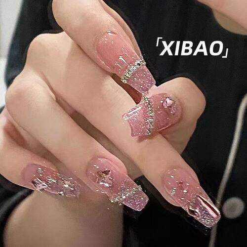纯欲风秋冬新款美甲穿戴甲