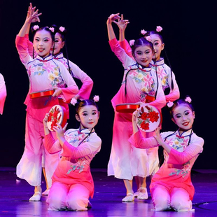 唯舞独尊月愿绣影叠香舞蹈服绣花手鼓道具水色音乐对花枪粤绣粤美