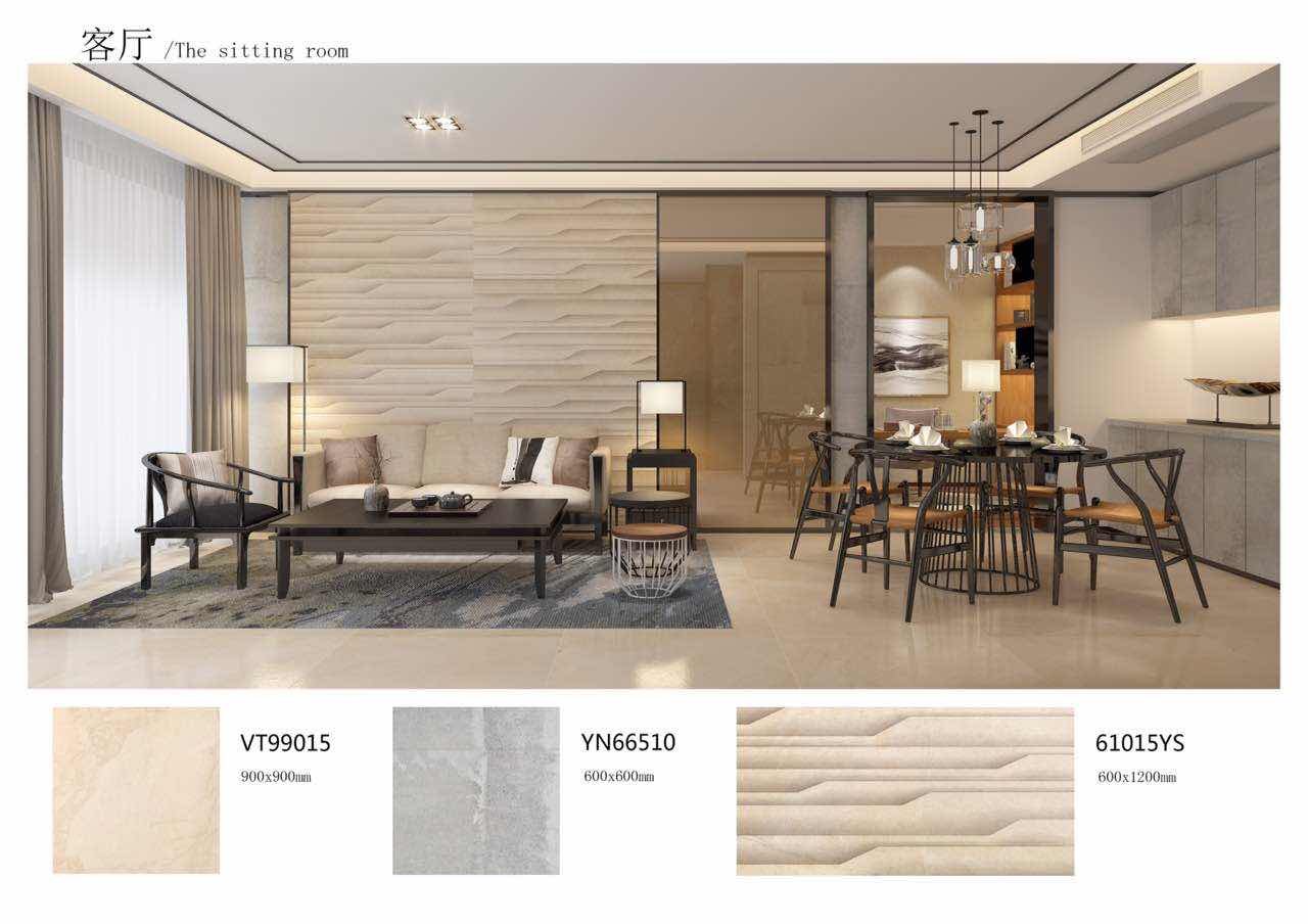 诺贝尔瓷砖清水石yn66510规格600*600磁砖