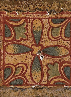 诺贝尔瓷砖70707YS2规格70*70诺贝尔磁砖塞尚印象复古砖花角