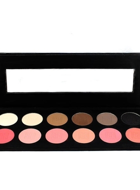 Ben Nye 12-Color Eye Shadow and Rouge Palette眼影胭脂组合盘