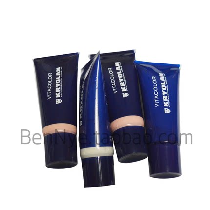 德国面具 kryolan 歌剧魅影戏曲油彩01s  KRYOLAN 正品管状