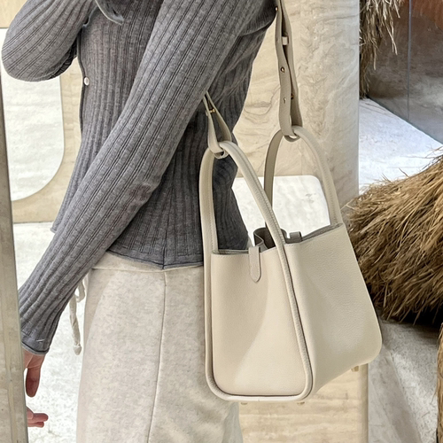 菜篮子包包女2026新款山下水桶包