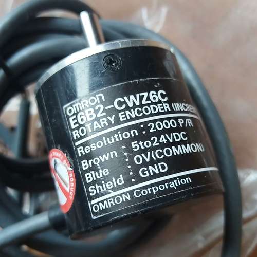 欧姆龙E6B2-CWZ6C旋转编码器 2000P/R 分辨率
