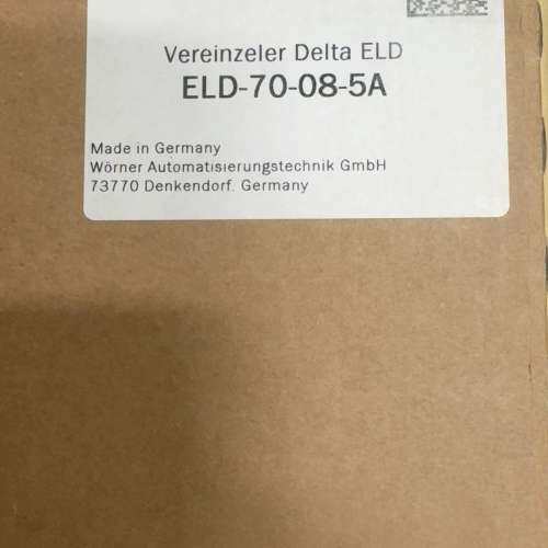 Wörner沃纳 ELD-70-08-5A阻挡器，正