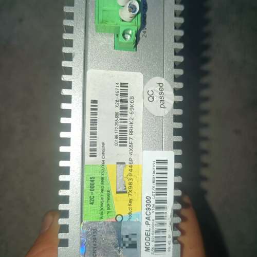 codesys工控机，pac9300，货场收回来的，实物如图