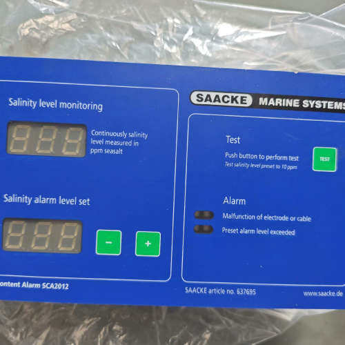 SCA2012扎克SAAKE盐度控制面板，