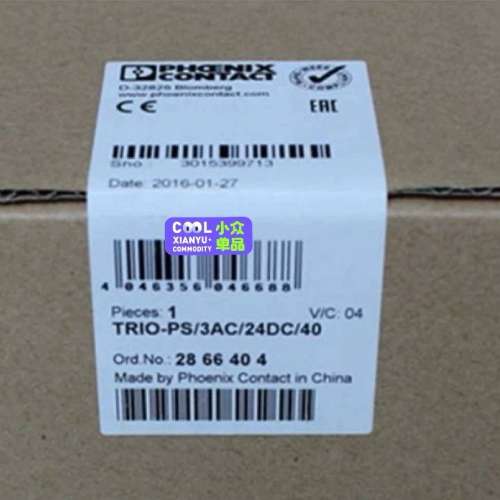 没开封 菲尼克斯电源 2866404 TRIO-PS/3