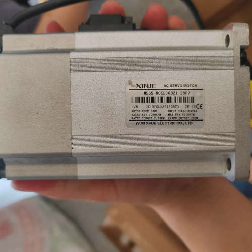 信捷电机MS6S-80CS30BZ1-20P7  成色如图，