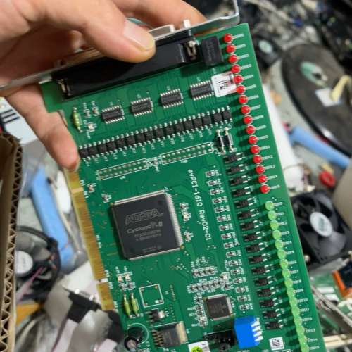 AV PCI-16I0 REV0201 32路采集卡，型号D