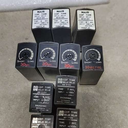 时间继电器CDX一2C一30S一100VAC，AD117