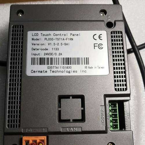 拆机台湾触摸屏，PL035-TST1A-F1RN，实拍图，要