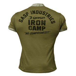 cotton gym sport t-shirt for men gym athletic workout tops