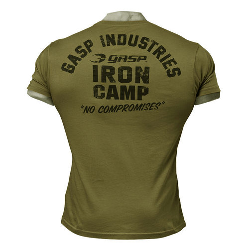 cotton gym sport t-shirt for men gym athletic workout tops
