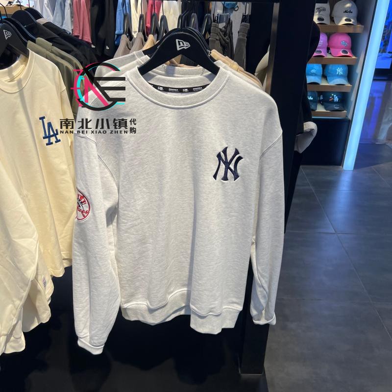 NewEra纽亦华复古圆领套头卫衣