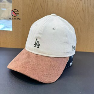 男女字母LA麂皮绒拼接棒球帽 2025新款 14726344 Era纽亦华正品 New