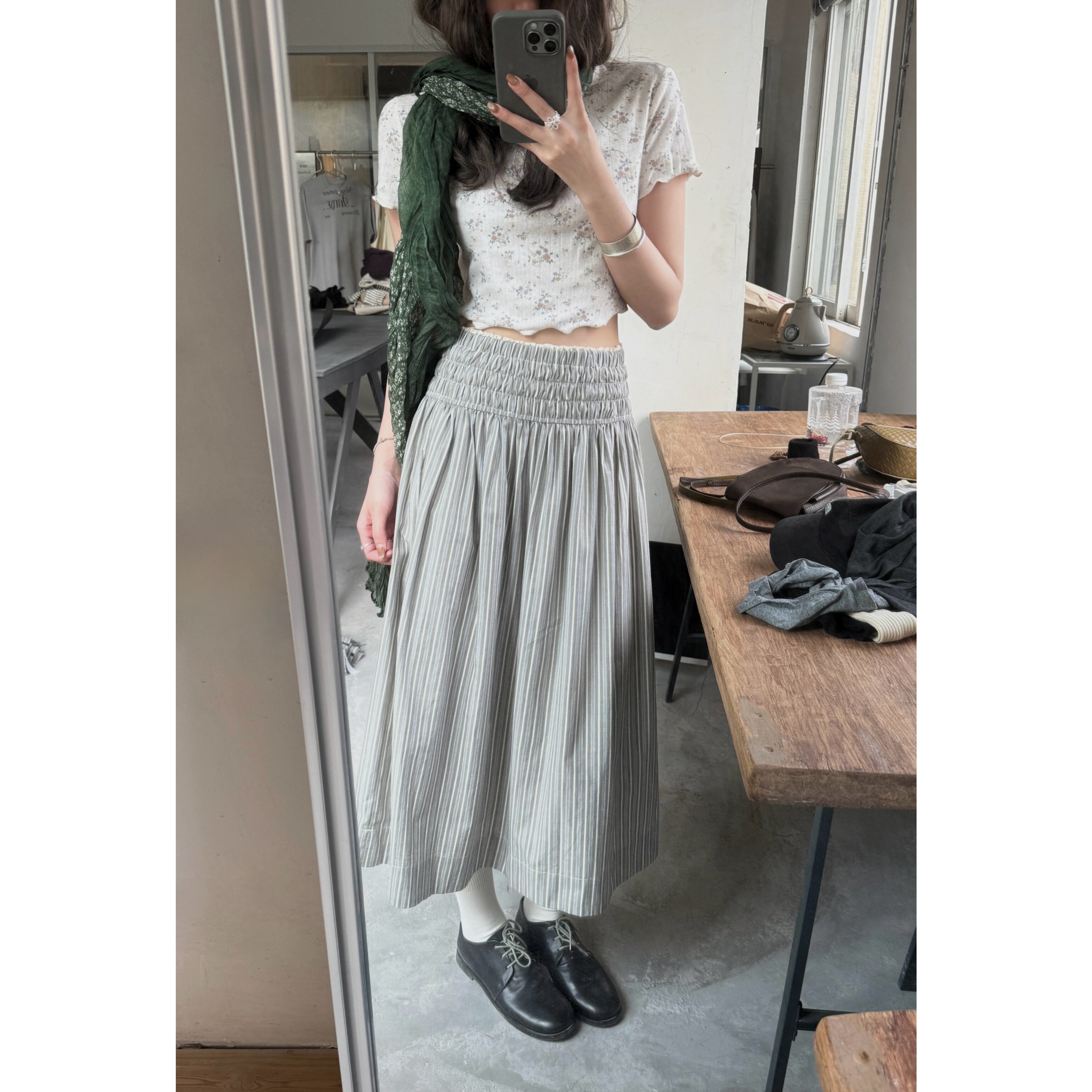 JMWOMEN2025新款碎花T恤图片