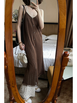 JMWOMEN镂空吊带连衣裙