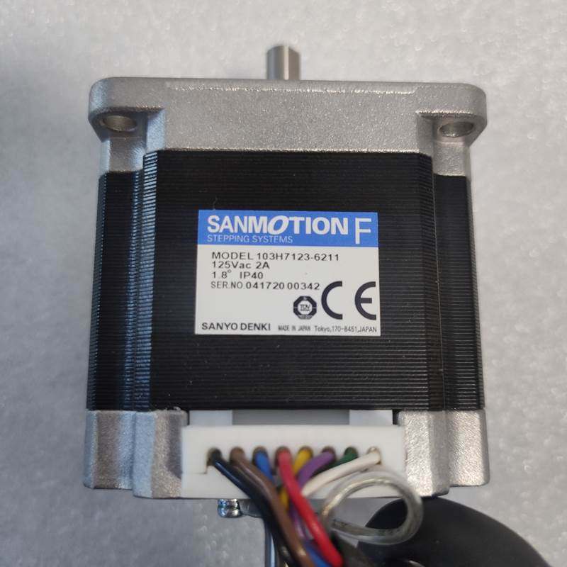 亚辉 sanmotion三洋103h7123-6211 57系列步进电机马达成色新议价