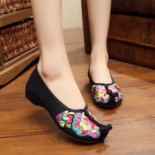 老北京中国风布鞋民族古典戏曲