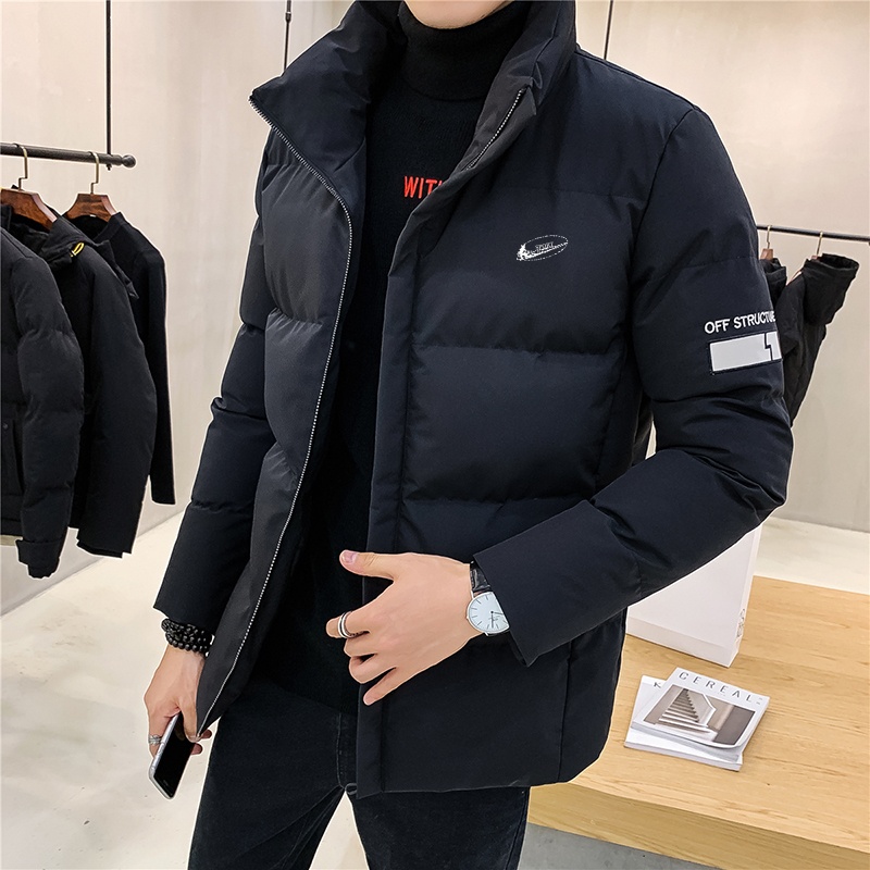 耐克顿男士立领棉衣冬季2025新款防寒加厚保暖时尚百搭棉服外套潮