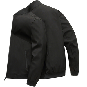 2205/ 秋季新款夹克中青年爸爸装薄款棒球服外套运动服图片