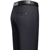 705/夏季新款格子西裤中年男裤中高腰爸爸宽松直筒休闲长裤，男装西裤，星座1216（原钱塘722）