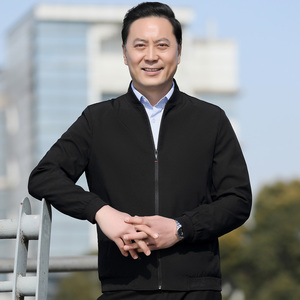 2105/P50爸爸秋季薄款夹克衫中老年新衣服外套棒球服男装茄克