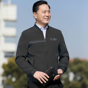 916/ 2022春季新款外套男中青年外套休闲商务棒球服茄克男图片