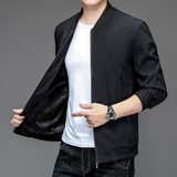 2205/新款男装商务夹克男中青年爸爸装薄款棒球服外套运动服，男装夹克，星座1216（原钱塘722）