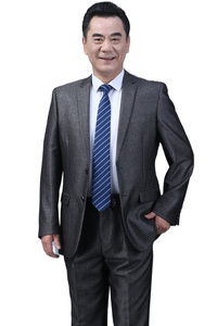 303/长年款！2022春季新款爸爸西装套装老年人正装礼服爷爷装图片